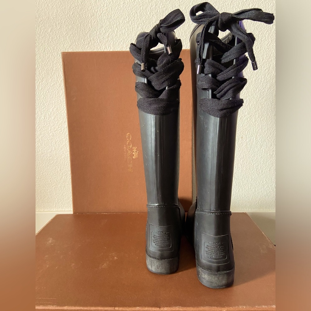 Coach Rubber Boots